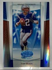 Tom Brady [Mirror Gold Material] Football Cards 2007 Leaf Certified Materials Prices