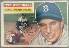 Pee Wee Reese #260 Baseball Cards 1956 Topps Prices