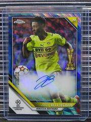 Jude Bellingham [Blue Wave Refractor] Soccer Cards 2021 Topps Chrome UEFA Champions League Autographs Prices