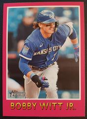 Bobby Witt Jr. #75BS-16 Baseball Cards 2024 Topps Heritage Baseball Sensation Prices