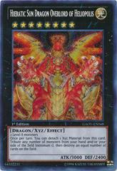 Hieratic Sun Dragon Overlord of Heliopolis [1st Edition] GAOV-EN048 YuGiOh Galactic Overlord Prices