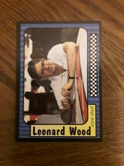 Leonard Wood #88 Racing Cards 1991 Maxx Prices
