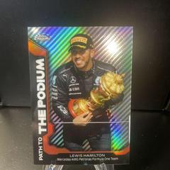 Lewis Hamilton #PTP-LH Racing Cards 2021 Topps Chrome Formula 1 Path to the Podium Prices