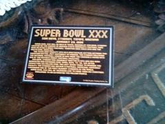 Back Of Card  | Super Bowl XXX Football Cards 1995 Pacific Prisms