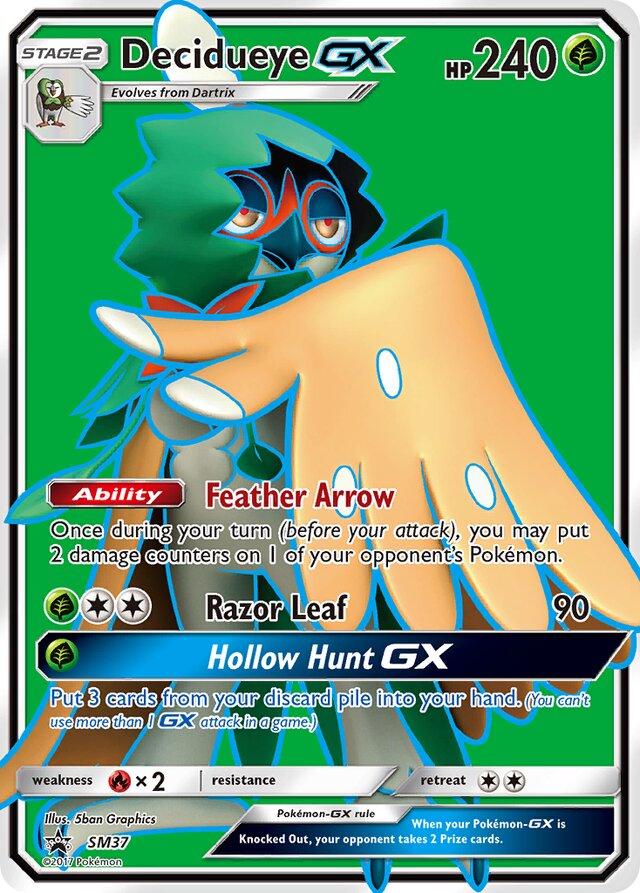 Decidueye GX #SM37 Pokemon Promo