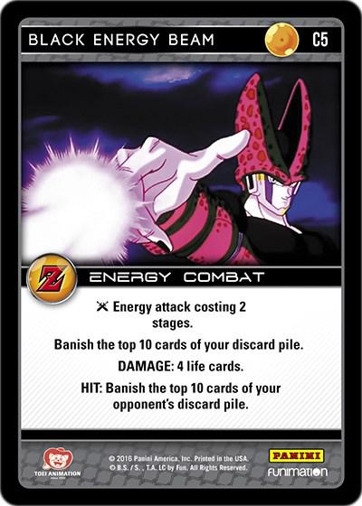 Black Energy Beam C5 Dragon Ball Z Awakening