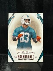 Jasper Collins Football Cards 2013 Panini Prominence Prices