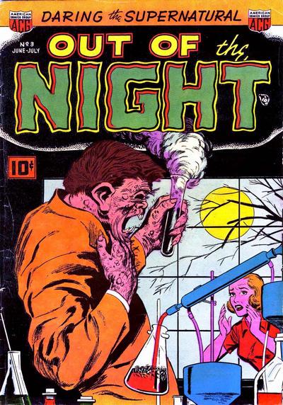 Out of the Night #3 (1952) Comic Books Out of the Night