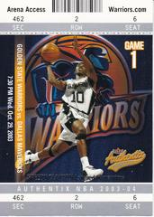 Speedy Claxton Basketball Cards 2003 Fleer Authentix Prices