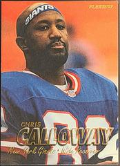 Chris Calloway #79 Football Cards 1997 Fleer Prices