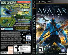 Slip Cover Scan By Canadian Brick Cafe | Avatar: The Game PSP