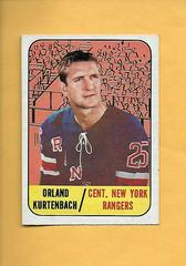 Orland Kurtenback #87 Hockey Cards 1967 Topps Prices