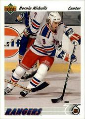 Bernie Nicholls #356 Hockey Cards 1991 Upper Deck Prices