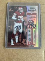 Tony Gonzalez [Championship Ticket] #47 Football Cards 2000 Playoff Contenders Prices