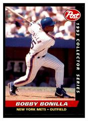 Bobby Bonilla Baseball Cards 1993 Post Cereal Prices