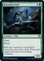 Bounding Wolf [Foil] Magic Innistrad: Midnight Hunt Prices
