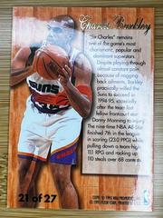 Back | Charles Barkely Basketball Cards 1995 Fleer Flair Hardwood Leaders