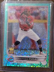 Jonathan India [Aqua] Baseball Cards 2022 Topps Chrome Prices