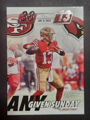 Brock Purdy #AGS-18 Football Cards 2023 Panini Prestige Any Given Sunday Prices