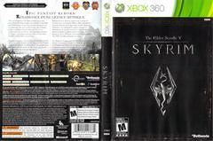 Slip Cover Scan By Canadian Brick Cafe | Elder Scrolls V: Skyrim Xbox 360