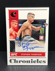 Stephen Thompson #CS-STH Ufc Cards 2022 Panini Chronicles UFC Signatures Prices