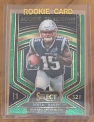 N'Keal Harry [Green Prizm] Football Cards 2019 Panini Select Rookie Selections Prices