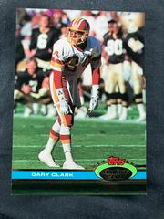 Front. Of Card | Gary Clark [Super Bowl XXVI] Football Cards 1991 Stadium Club