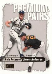Kyle Peterson , Jimmy Anderson #247 Baseball Cards 2000 Skybox Prices