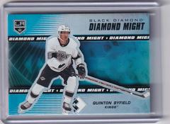 Quinton Byfield Hockey Cards 2021 Upper Deck Black Diamond Might Prices