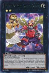 Number 64: Ronin Raccoon Sandayu [1st Edition] YuGiOh Shadow Specters Prices