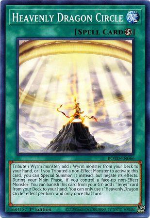 Heavenly Dragon Circle [1st Edition] ROTD-EN066 YuGiOh Rise of the Duelist