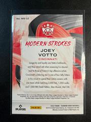 Back | Joey Votto Baseball Cards 2022 Panini Diamond Kings Modern Strokes