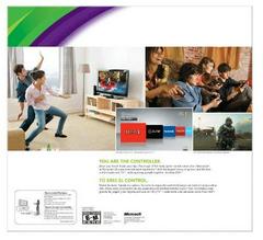 Box Back | Xbox 360 Slim Console 4GB Kinect Bundle Xbox 360