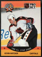 Kevin Hatcher #376 Hockey Cards 1990 Pro Set Prices
