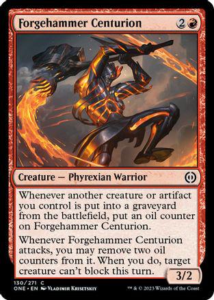 Forgehammer Centurion #130 Magic Phyrexia: All Will Be One