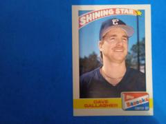 Dave Gallagher #8 Baseball Cards 1989 Bazooka Prices
