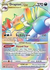 Drascore Vstar Rainbow - Pokemon 200/196 EB11 Origine Lost New Fr