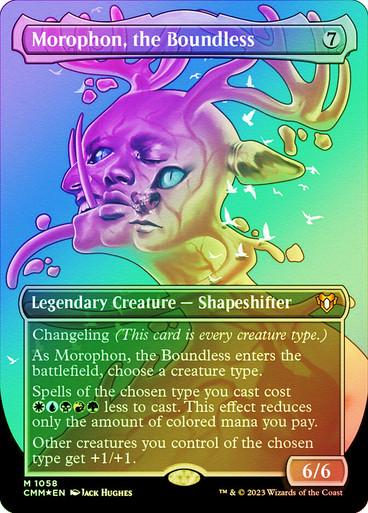 Morophon, the Boundless #1058 Magic Commander Masters