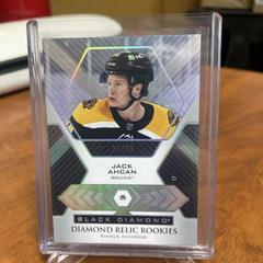 Jack Ahcan [Single] Hockey Cards 2021 Upper Deck Black Diamond Rookie Relic Prices
