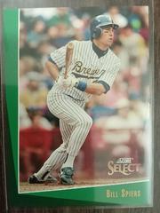 Bill Spiers #259 Baseball Cards 1993 Score Select Prices