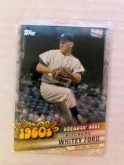 Whitey Ford #DB-11 Baseball Cards 2020 Topps Decades' Best Prices