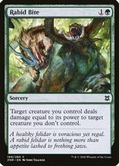 Rabid Bite [Foil] Magic Zendikar Rising Prices