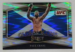 Paul Craig [Flash] #28 Ufc Cards 2022 Panini Select UFC Global Icons Prices