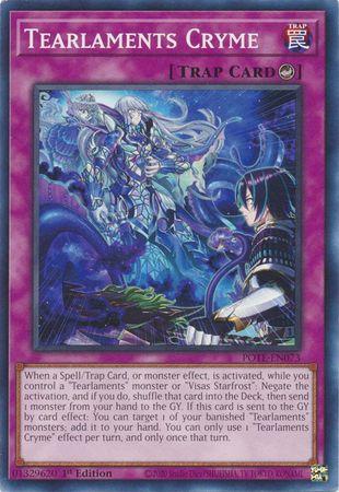 Tearlaments Cryme [1st Edition] POTE-EN073 YuGiOh Power Of The Elements