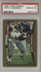 Jamal Anderson #7 Football Cards 1998 Topps Chrome Prices