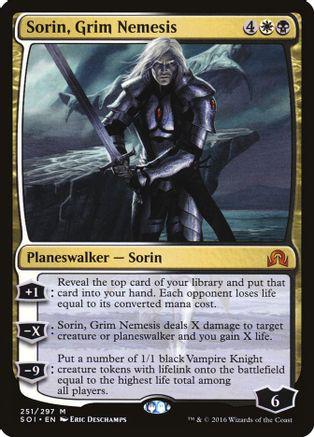 Sorin, Grim Nemesis Magic Shadows Over Innistrad