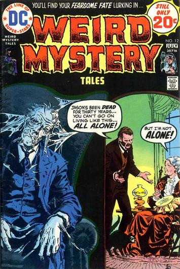 Weird Mystery Tales #12 (1974) Cover Art