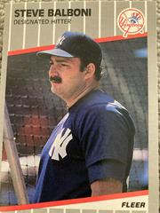 Steve Balboni #U-45 Baseball Cards 1989 Fleer Update Prices