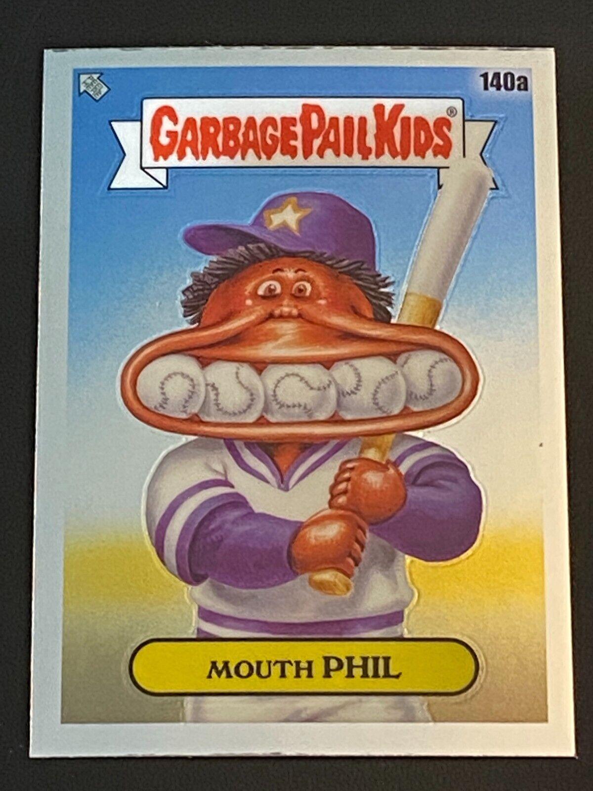 MOUTH PHIL #140a Prices | 2021 Garbage Pail Kids Chrome | GPK Cards