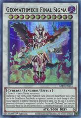 Geomathmech Final Sigma [1st Edition] GFP2-EN134 YuGiOh Ghosts From the Past: 2nd Haunting Prices